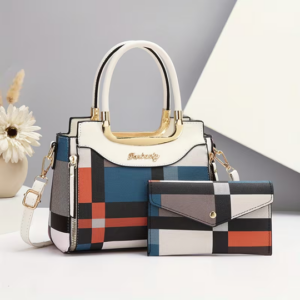Elegant Women's Handbag & Set